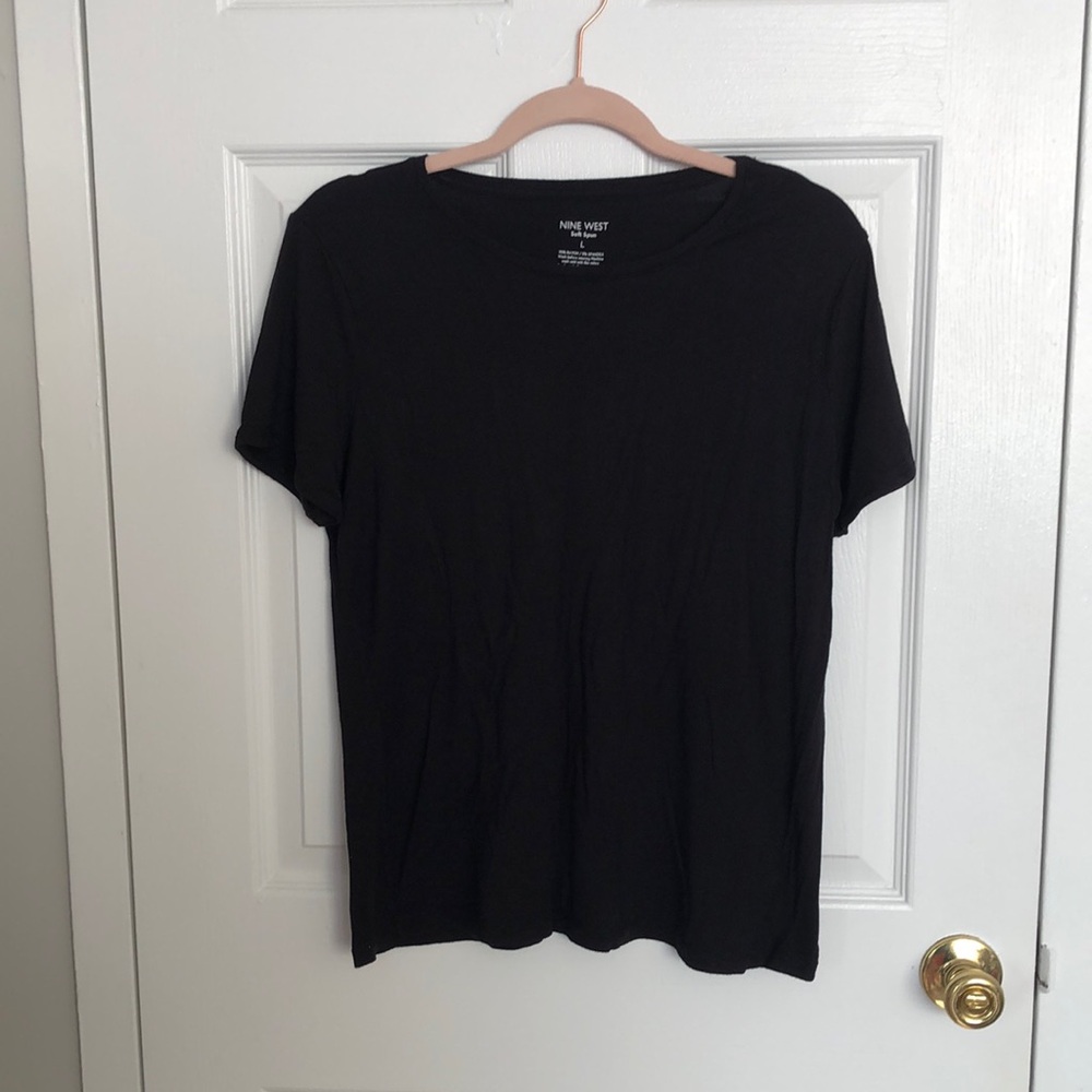 Basic Black Short Sleeve Tee